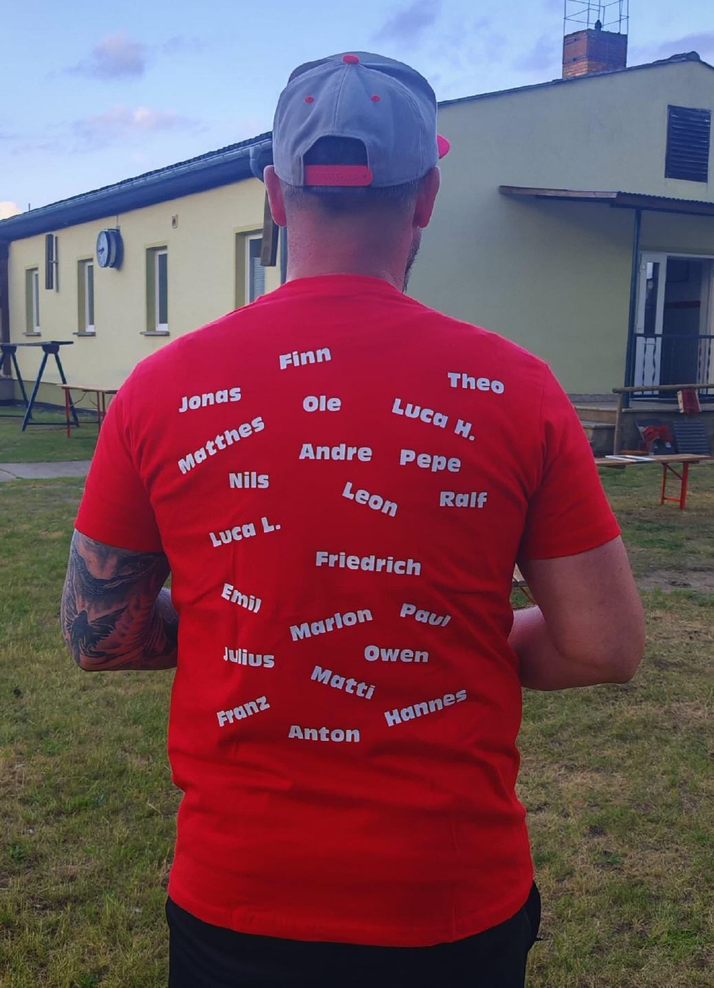 Dankeschön für den Trainer